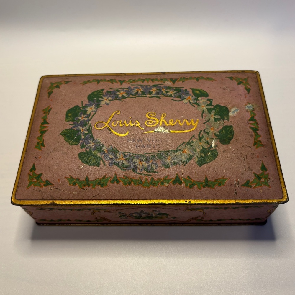 Vintage Louis Sherry Tin